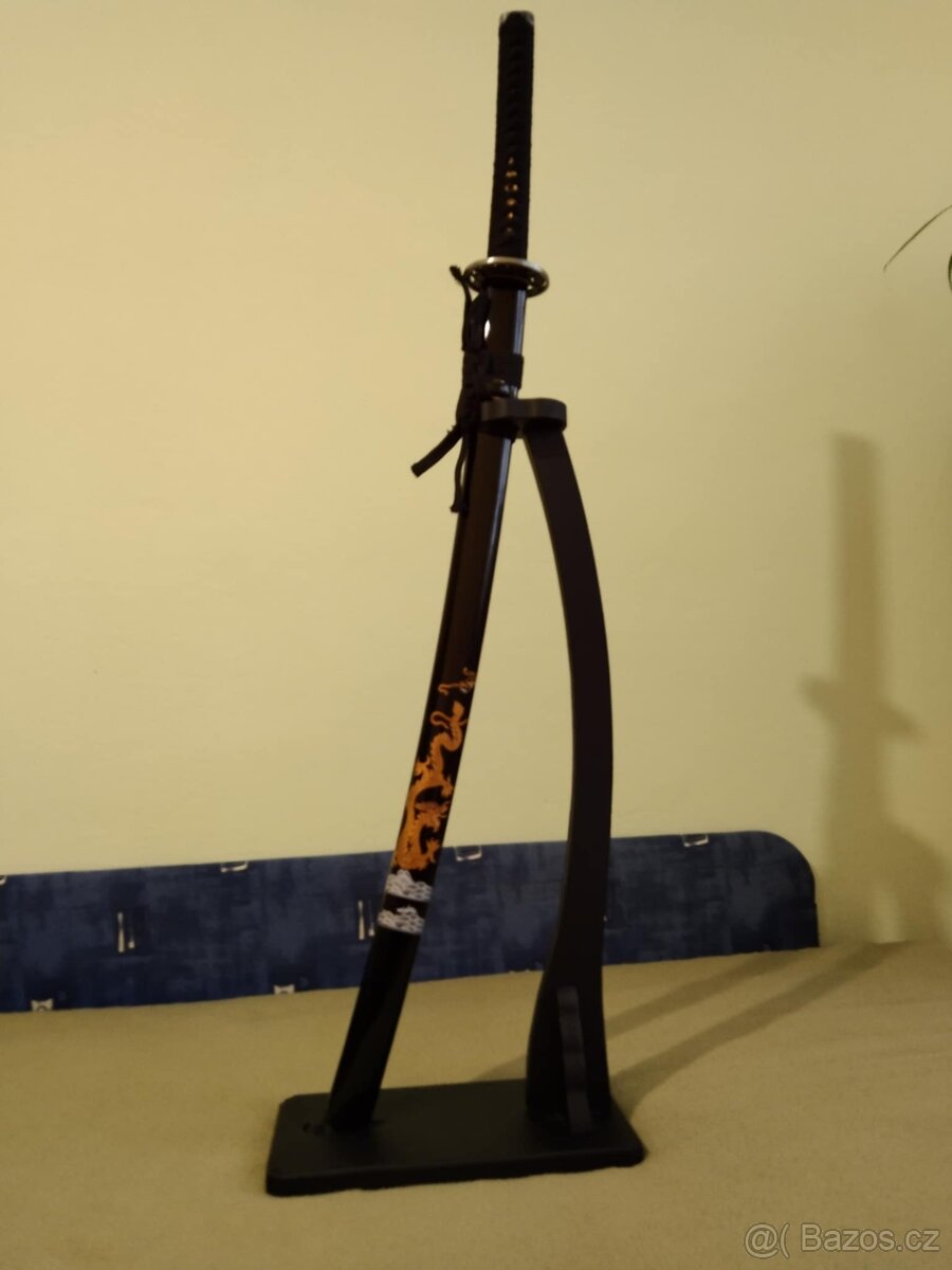 Katana Arare čepel z uhlíkové oceli T-10 - 9