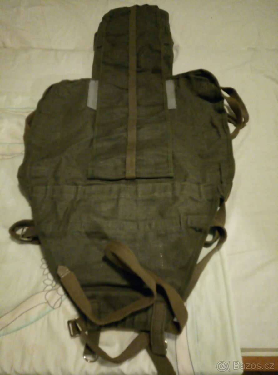 Retro trampský/vojenský batoh,U.S.Torna,Usárna - 9