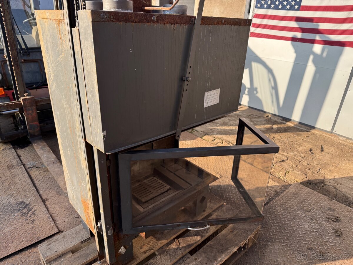 Rohové krbové kamna - 9