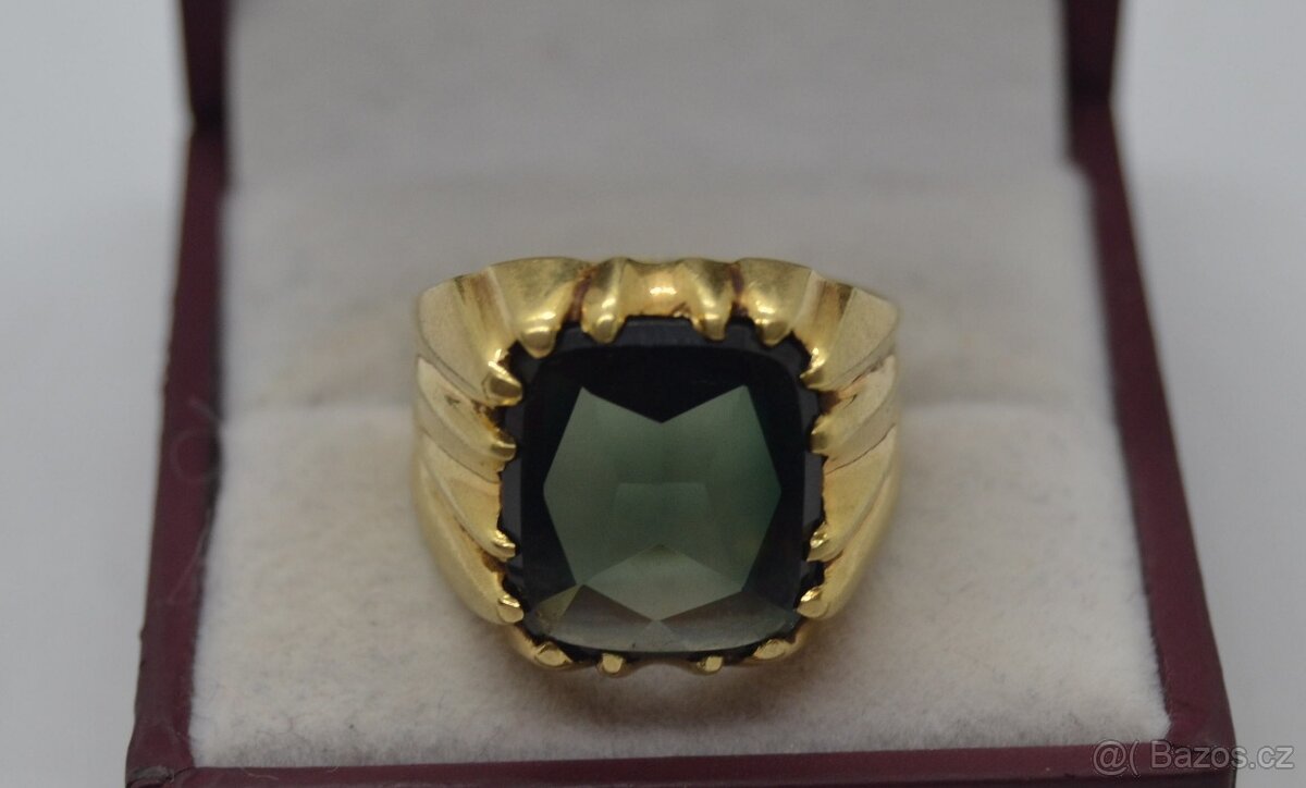 Zlatý pánský prsten - 9