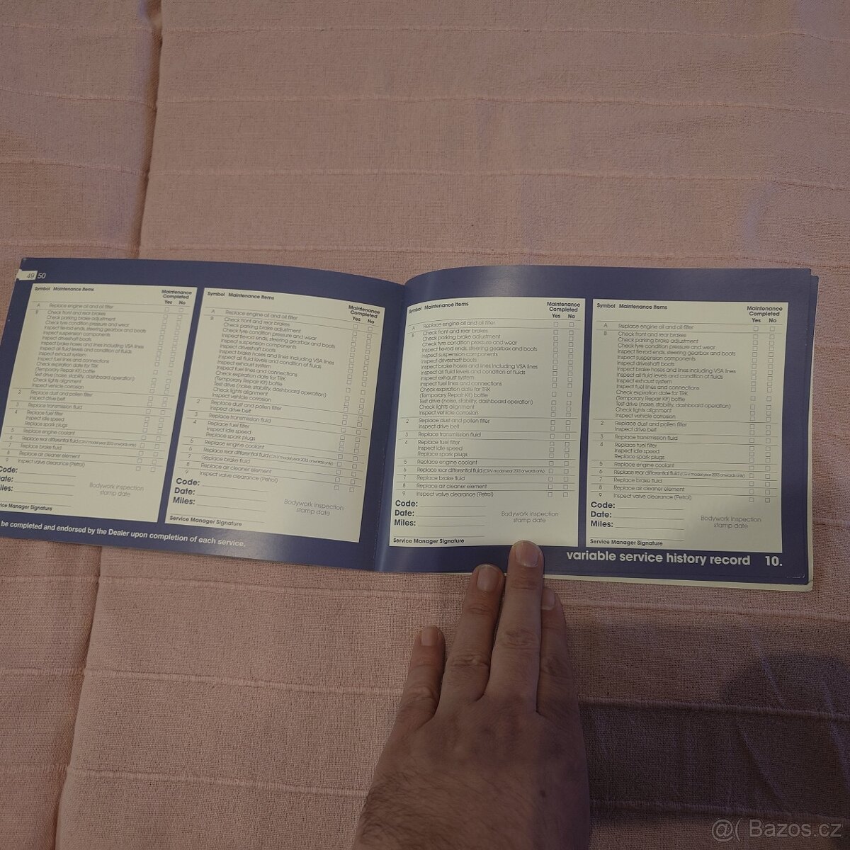 Honda CR-V IV návod + servisní knížka - 9