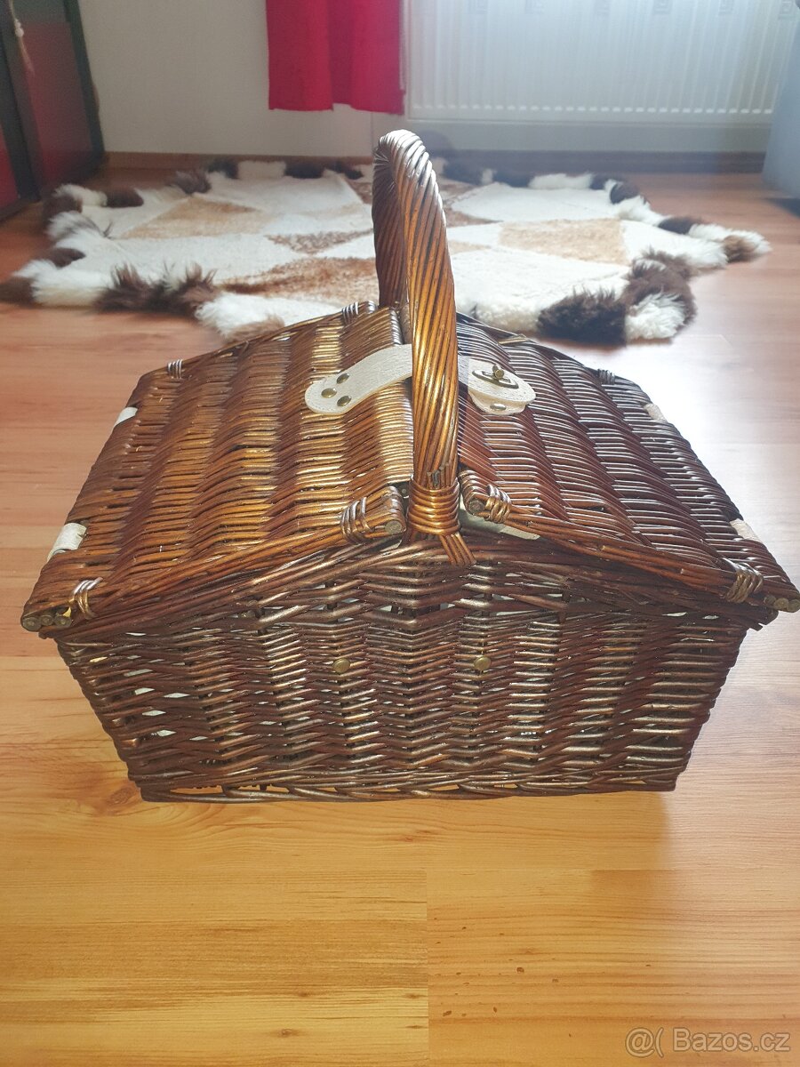 Piknikový koš s chladící taškou pro 2 osoby - 9