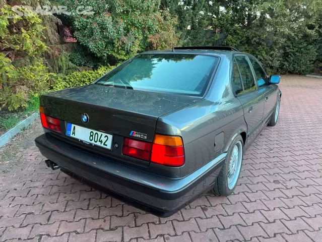 BMW E34 M5 3.6 R6 232kW 315hp,Manuál,Šíbr,Klima. - 9