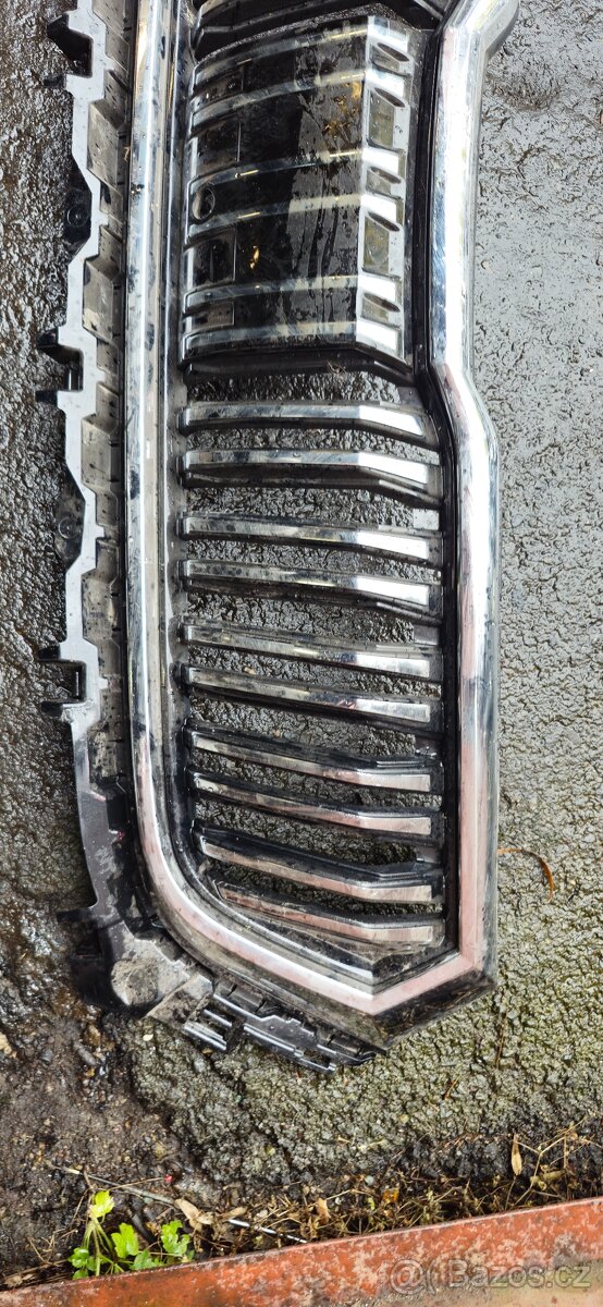 Maska mrizka chladice skoda kodiaq RS facelift - 9