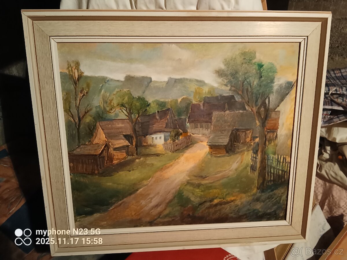 stare obrazy ole kvas ,Valašsko Zubek,Kostka,atd. - 9