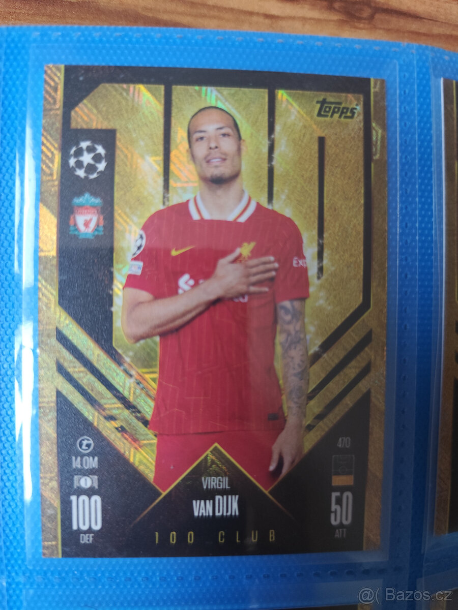 Fotbalové kartičky Match Attax 2024/25 - 100 Club - 9