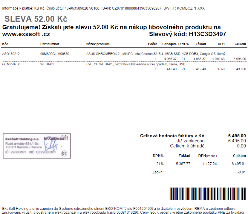 Mini počítač ASUS CHROMEBOX 2 + bezdrátová klávesnice - 9