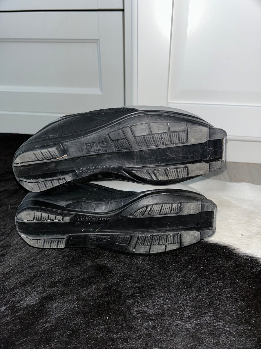 Běžky Tecno Pro Spark Grip JR 130 cm- SNS,hůlky 100 cm,boty - 9