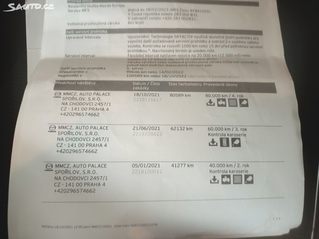 Mazda CX-5, 2.0i 121kw AUT.4x4 ČR - 9
