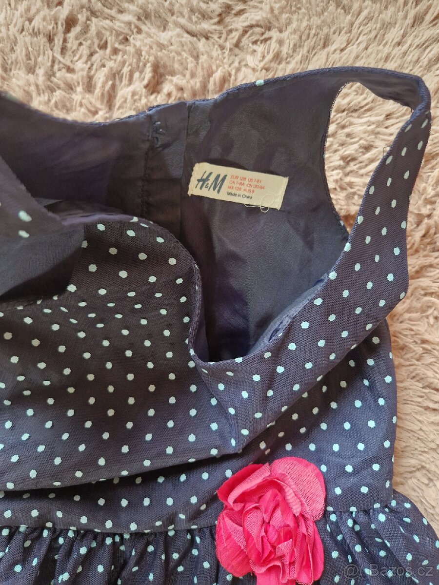 Šaty vel. 122, 128 - 9