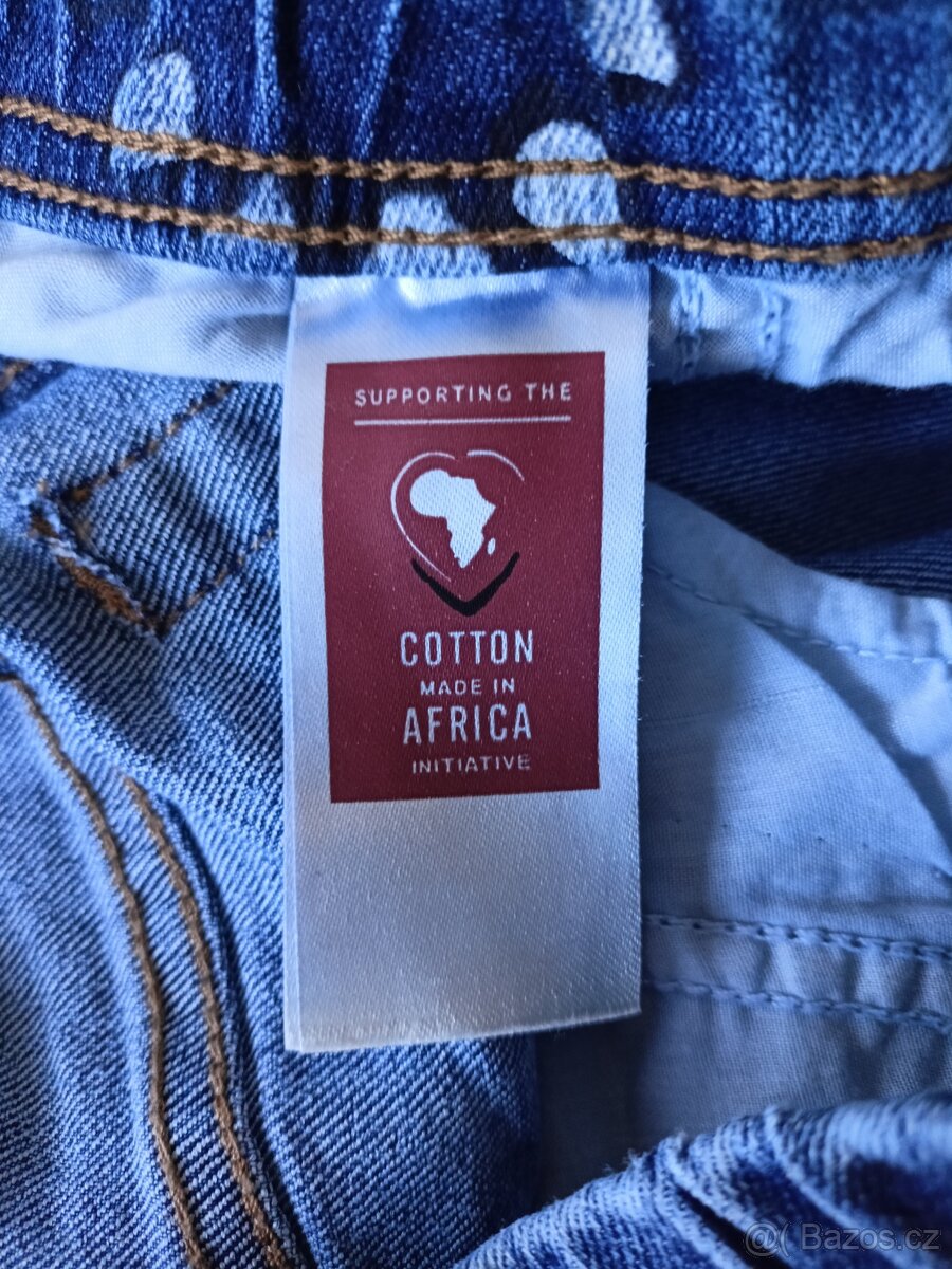 Nové džíny 128/134+nové tenisky, vel.33 - 9