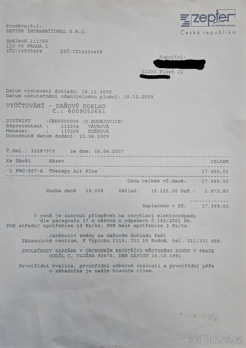 Čistička vzduchu Zepter - 9