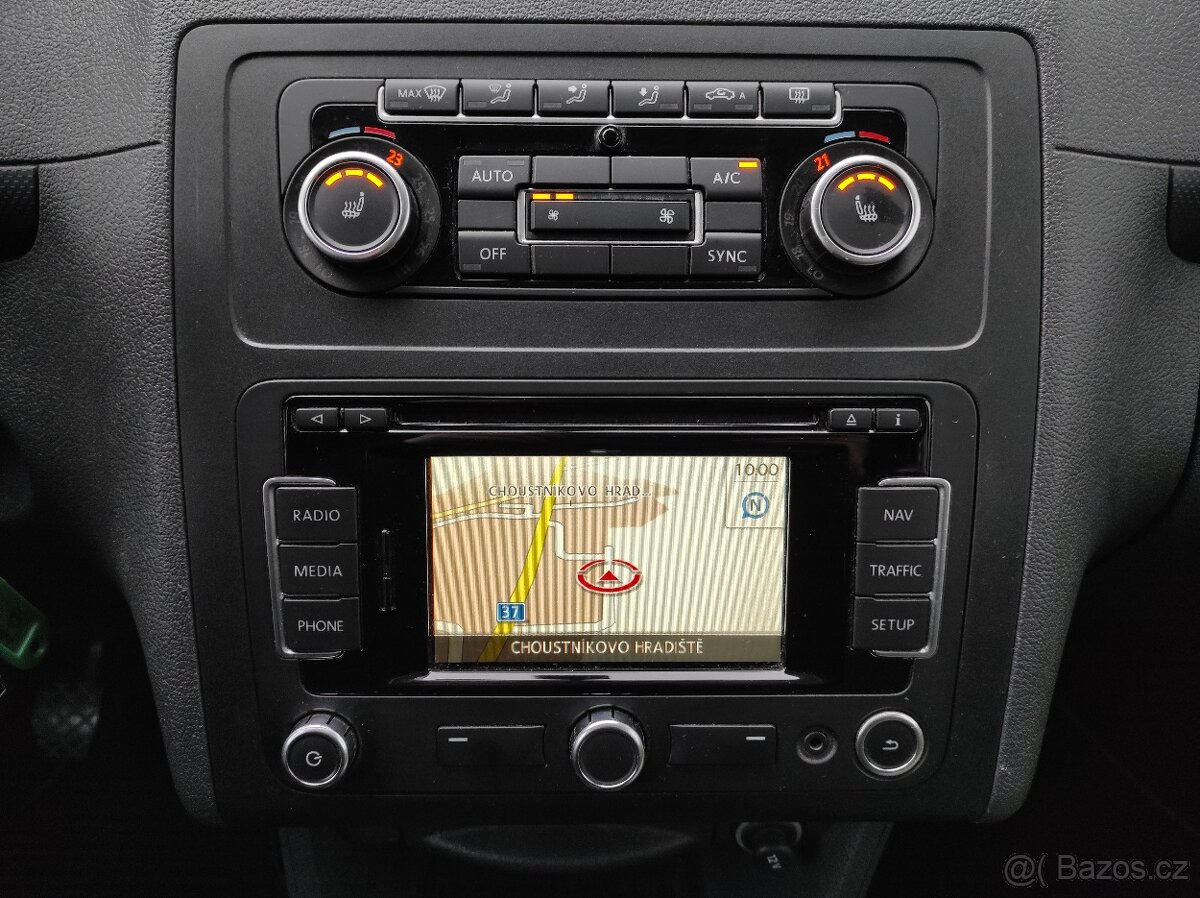 VW Caddy CROSS 4x4 2.0 TDi 117 tis. km PLNÝ SERVIS S ROZVODY - 9