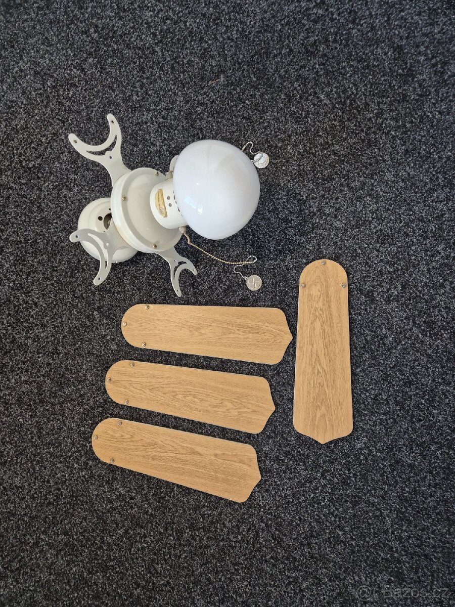 Stropní ventilátor se světlem - 9