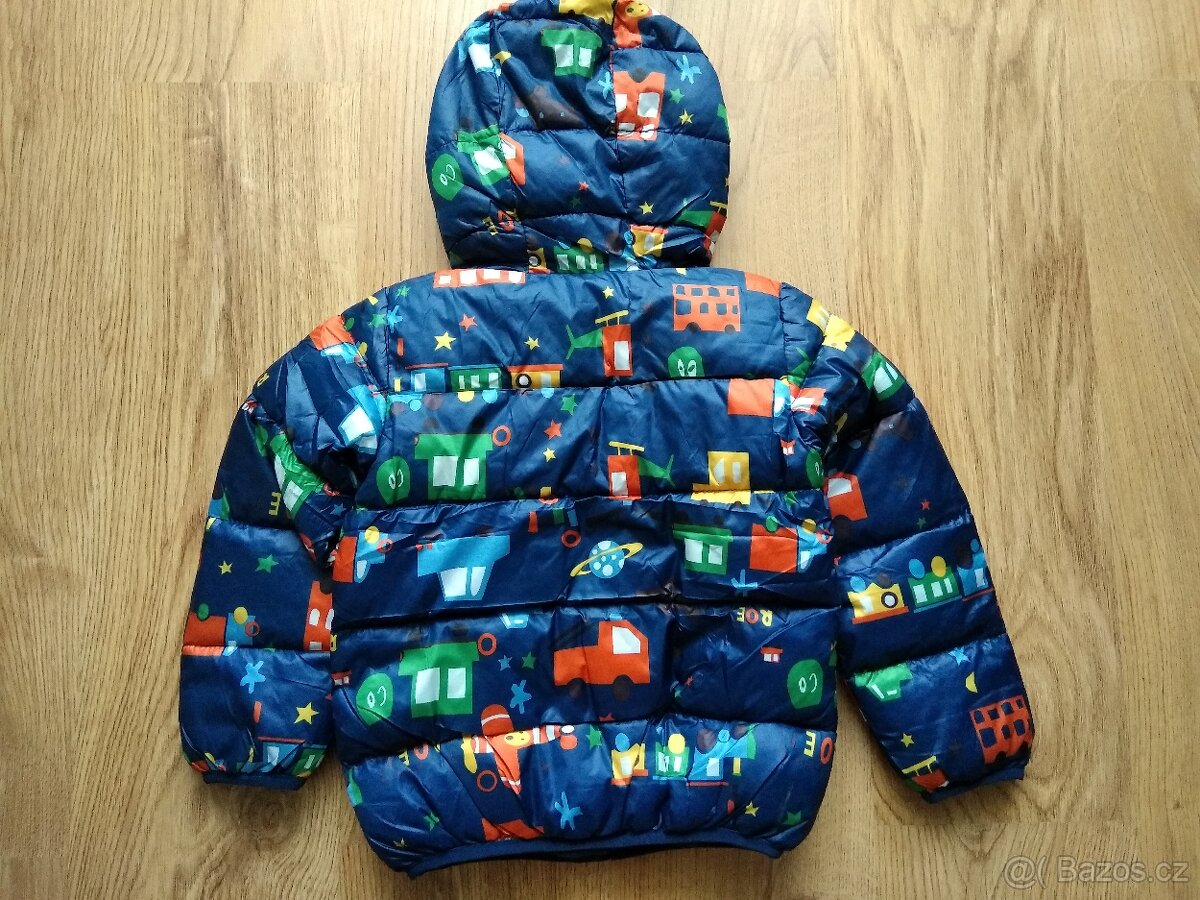 Nová přechodná bunda AUTÍČKA, vel.86/92 - 9
