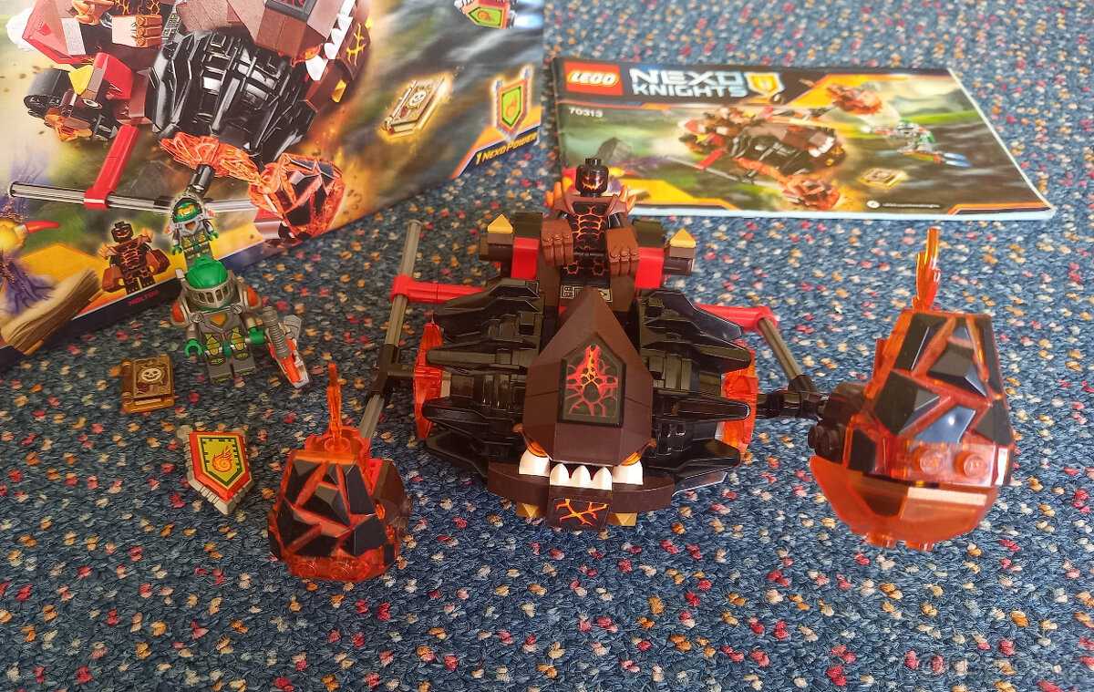 Lego Nexo Knights 70313 - Moltor's Lava Smasher. - 9