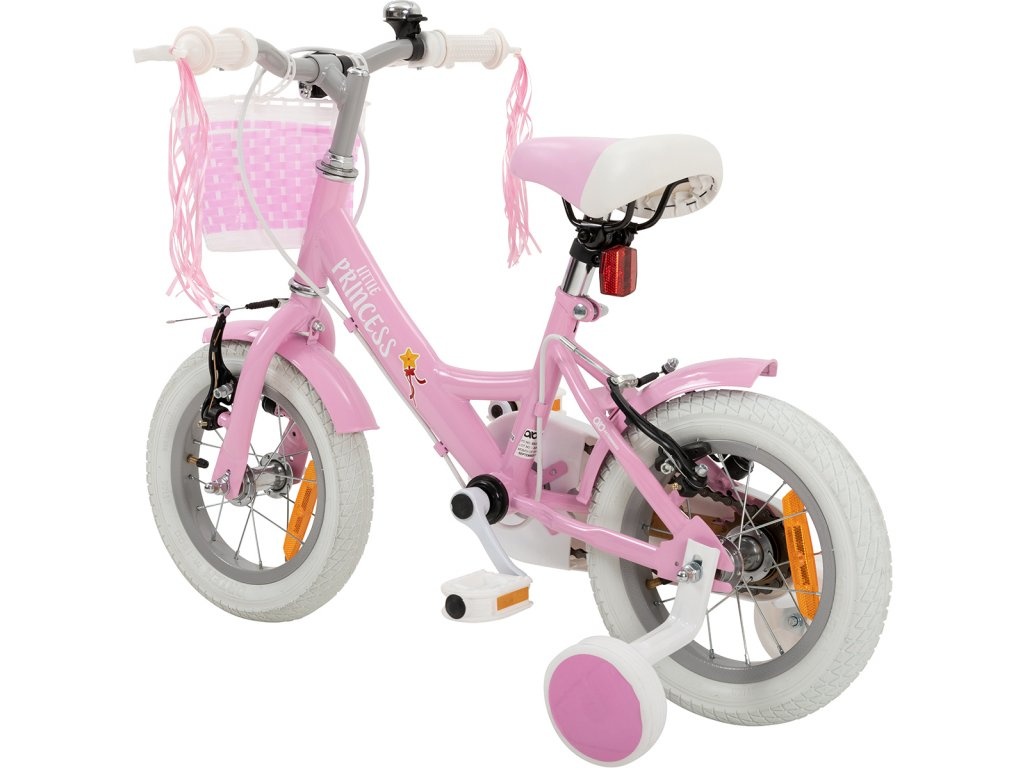 Dětské růžové kolo Actionbikes Princess 12" (od 2 let) - 9
