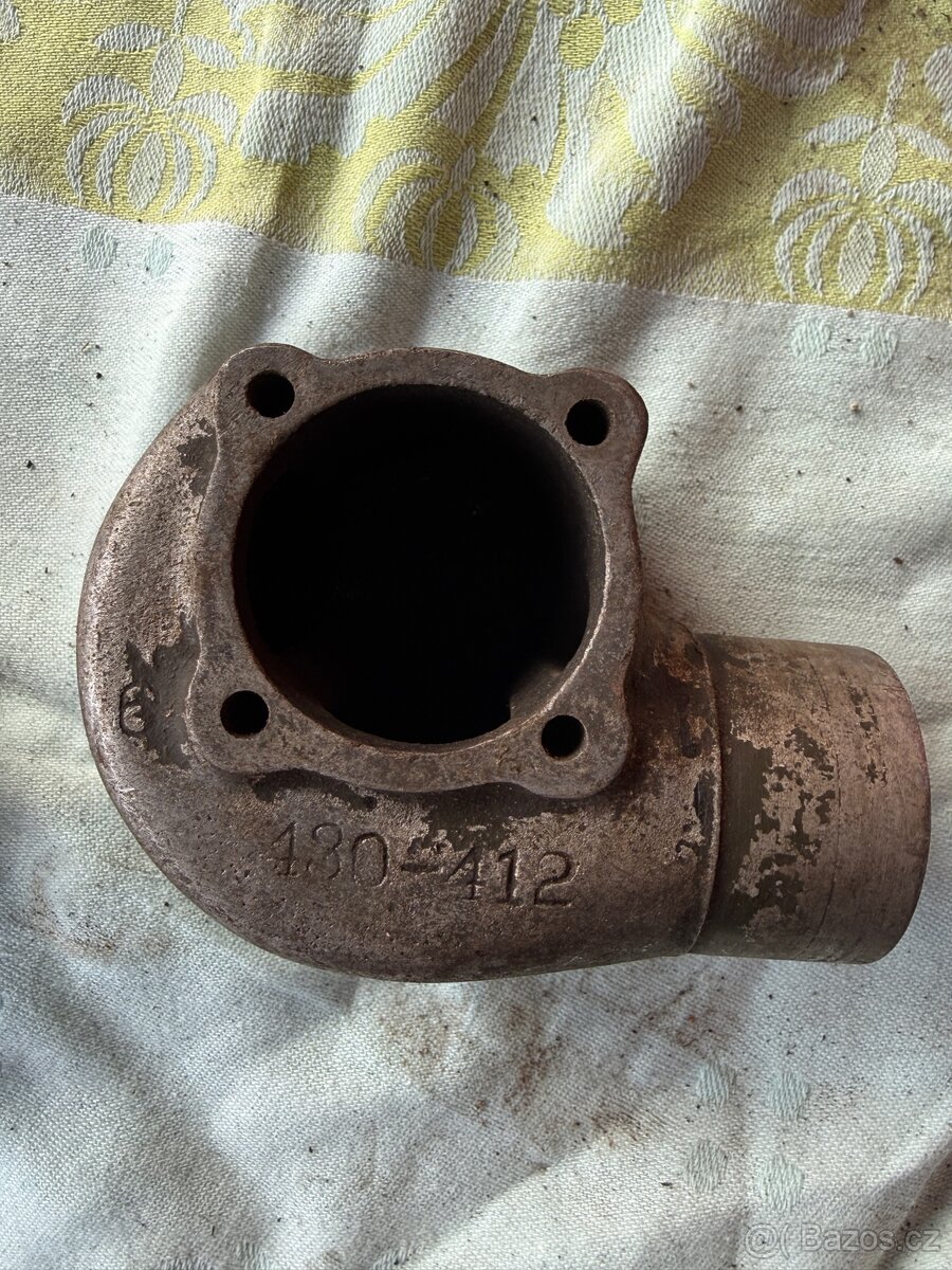 Harley-Davidson WLA - příruba k sání (vojenský) - 9