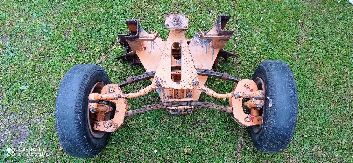 Přední náprava na malotraktor - 9