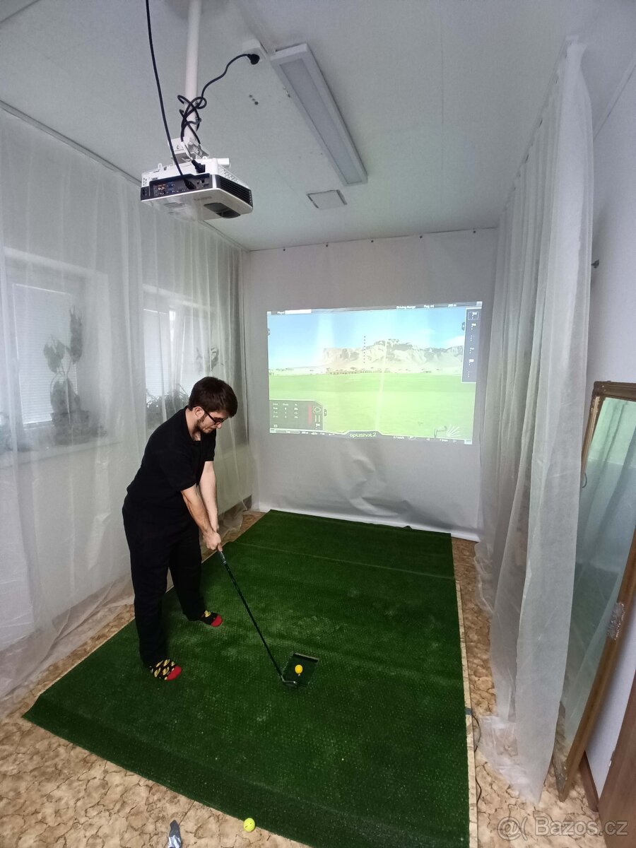 Domácí golfový simulátor - 9
