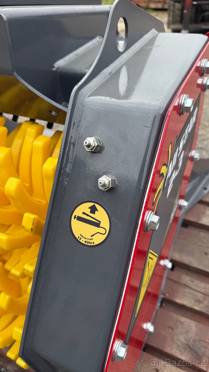 Třídící lopata na bagr 2-5t - 9