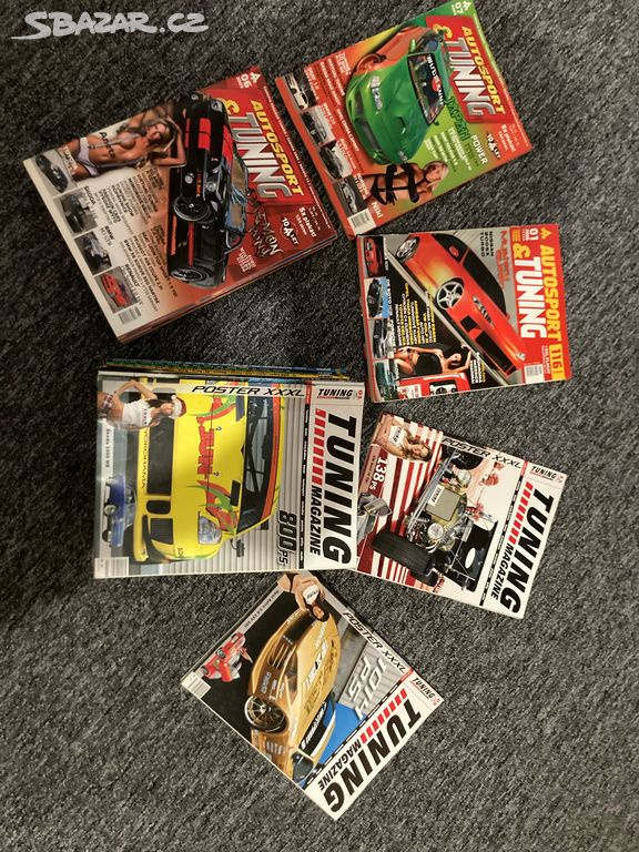 Sbírka Tuning časopisů. - 9