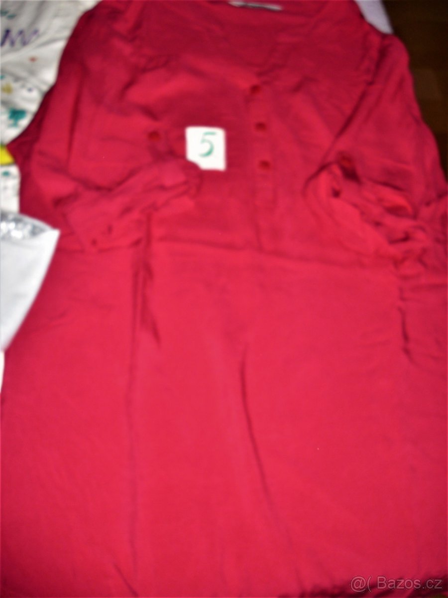 Trička dámská- vel. L (dívčí) 5 kusů. - 9