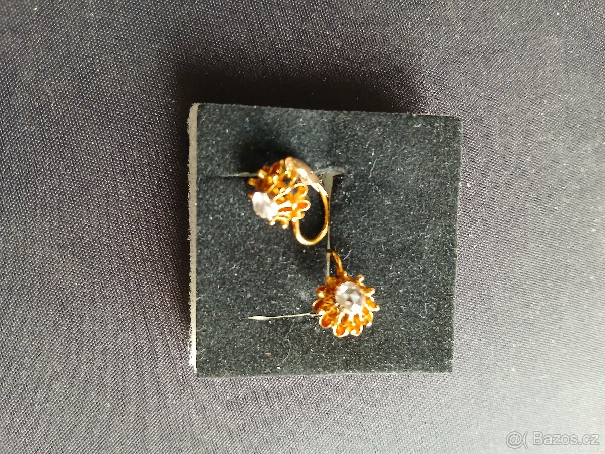 Náušnice zlaté - 9