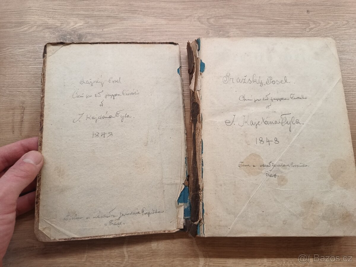 Pražský posel - komplet ročník 1848 J. K. Tyl 52 čisel - 9