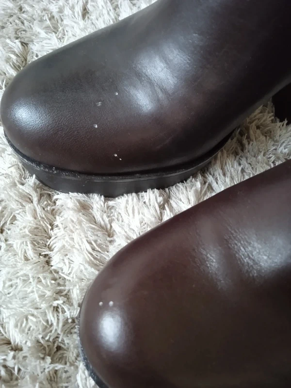 Hnědé polokozačky zn. Guess, vel. 38 - 9