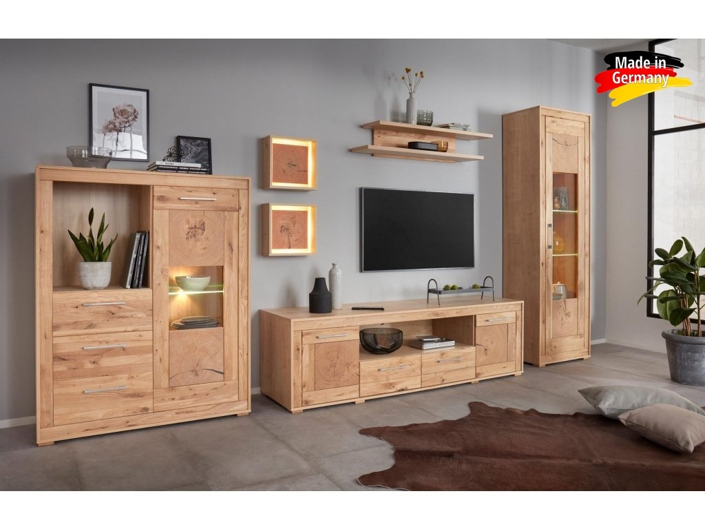 Skříň / Komoda Dublin - Divoký dub masiv Germany - 9