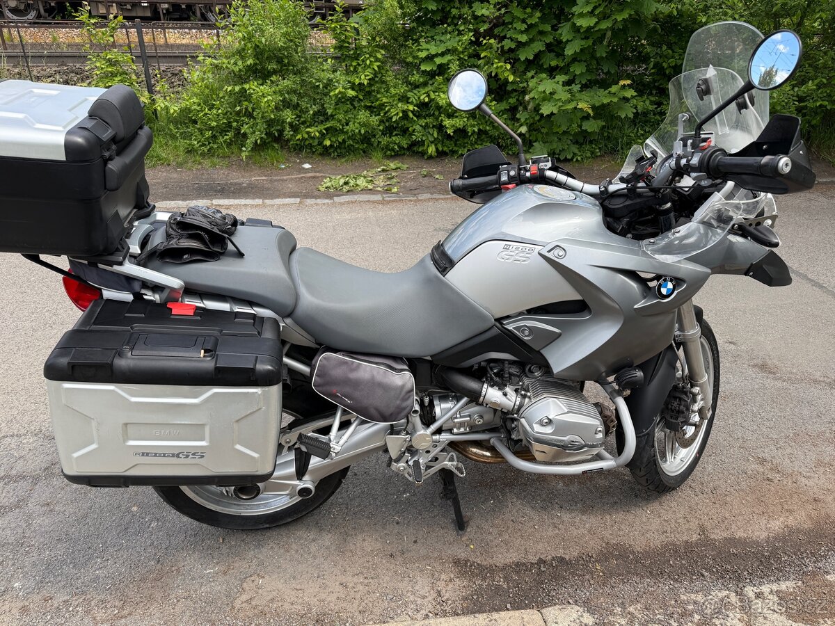 BMW R 1200 GS, LED světlo, touratech cestovní doplňky - 9