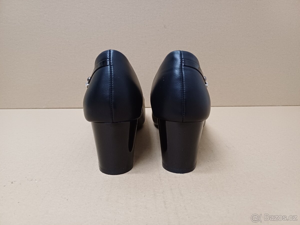 Černé lodičky vel.39 - 9