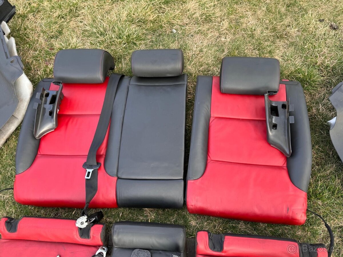 Kožené vyhřívané sedačky Audi S3 8P 3-dvéř - 9