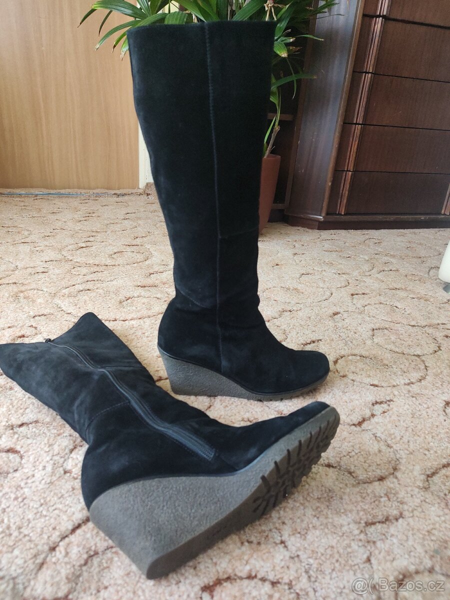 Kožené kozačky Gabor vel. 39 - 9