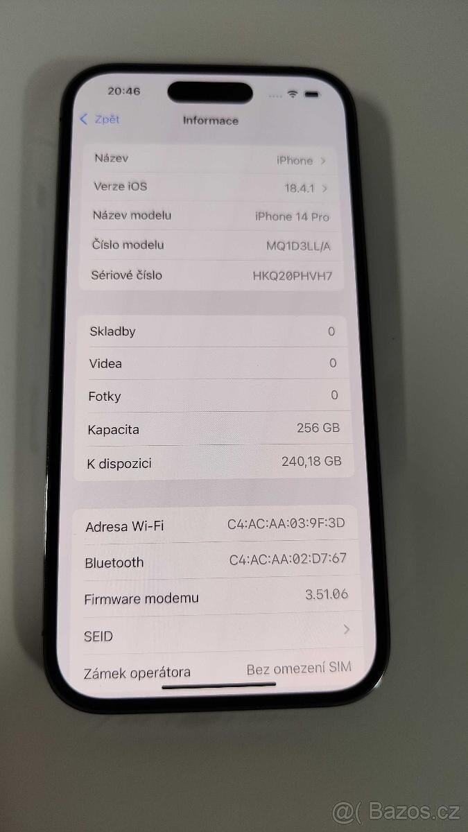 Apple iPhone 14 Pro 256GB, Deep Purple - 9