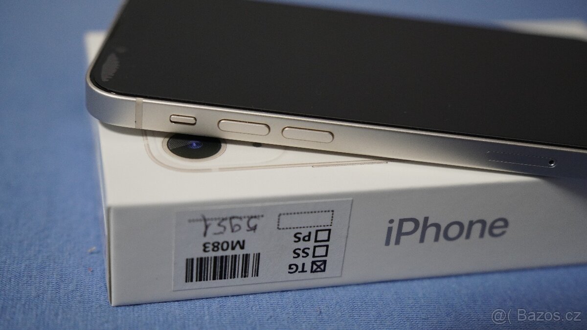 Apple iPhone 13 mini 128GB - Bílý - Stav A+ - 9