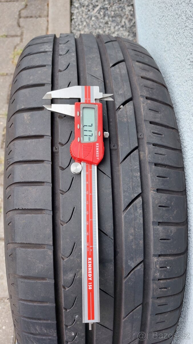 Alu kola 5x112 r17 Zeus orig skoda SUPERB III IV letní pneu - 9