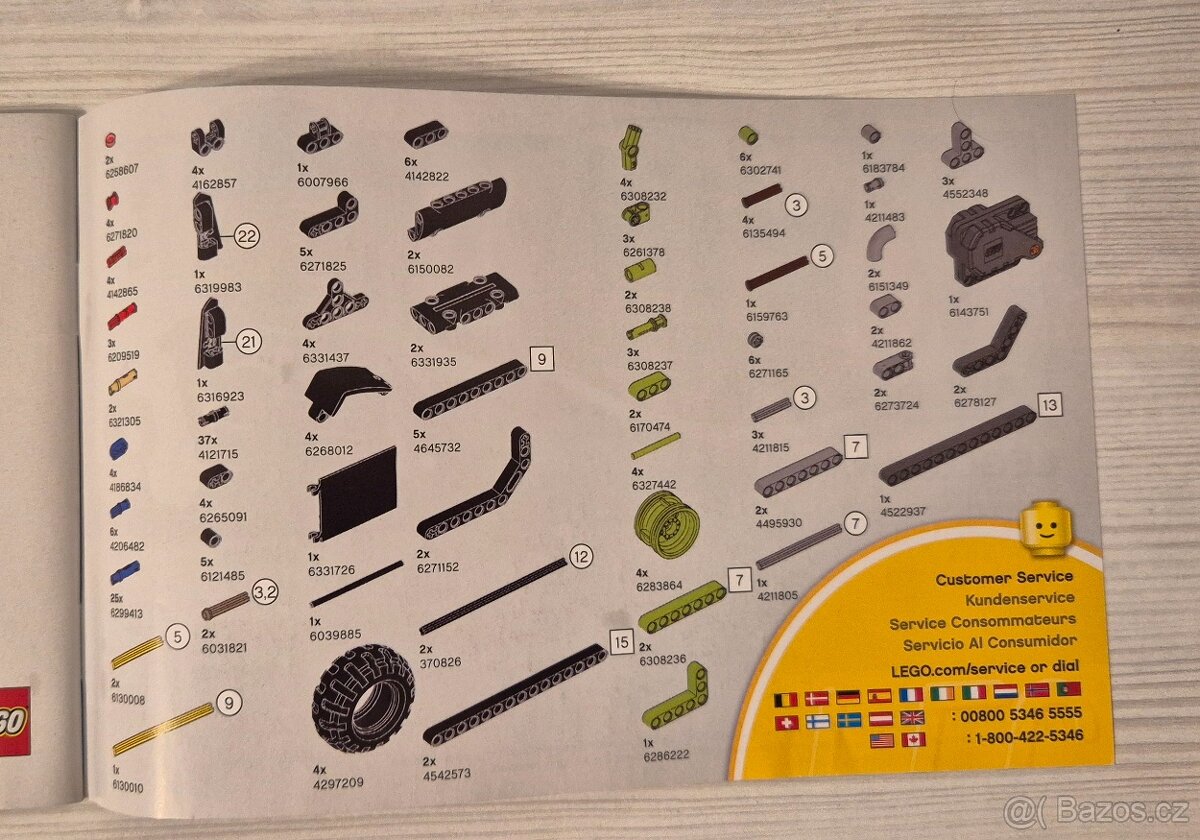 42118 LEGO Technic - Monster Jam Grave Digger - 9