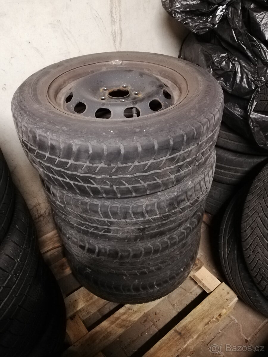 alu kola 5x108 r18 Ford + plech. disky - 9