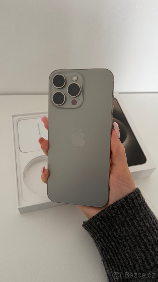 iPhone 15 PRO MAX 256GB, Natural Titanium - 9