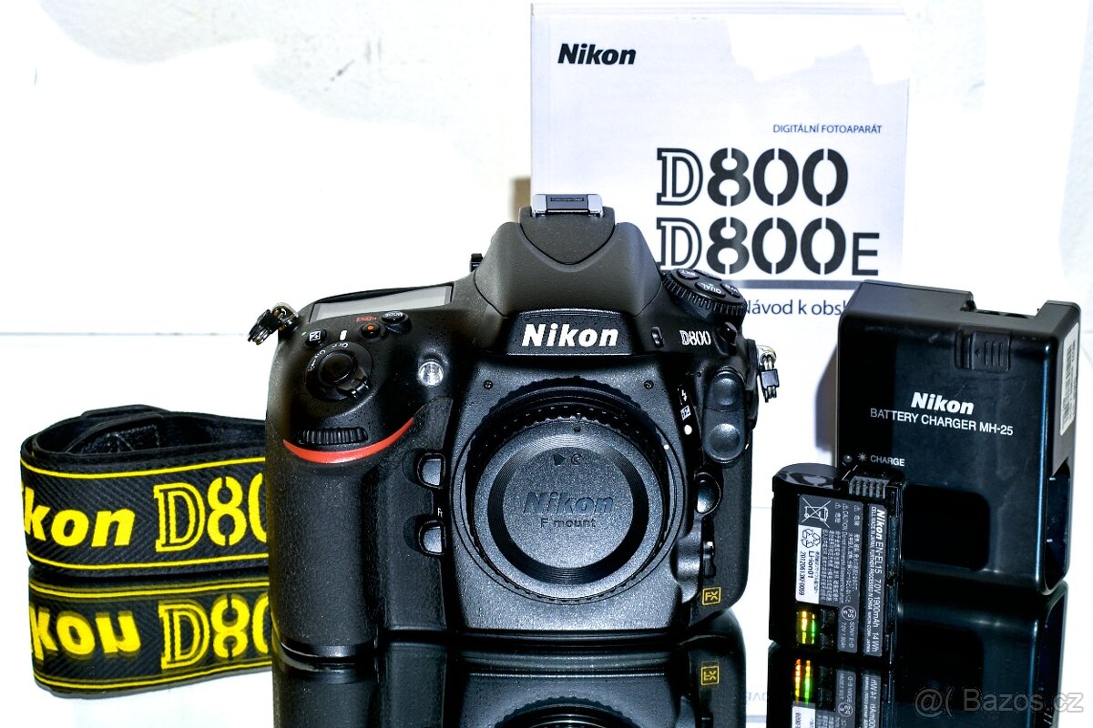 Nikon D800 nafoceno 15 tis expozic, komplet balení - 9