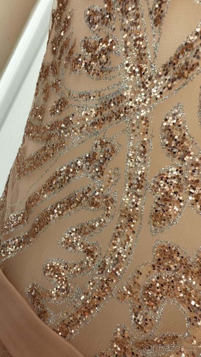 plesové šaty M - 9