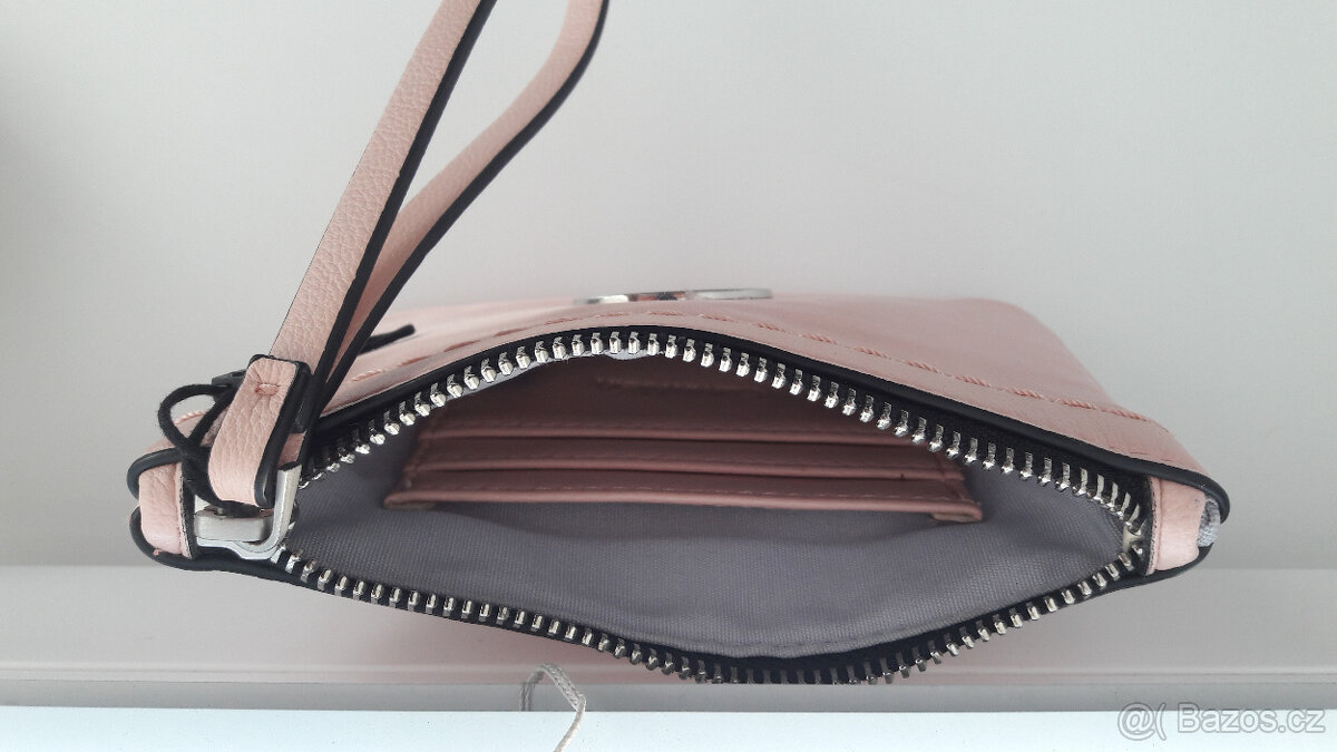 Dámská růžová halenka Calvin Klein - NOVÉ + psaníčko - 9