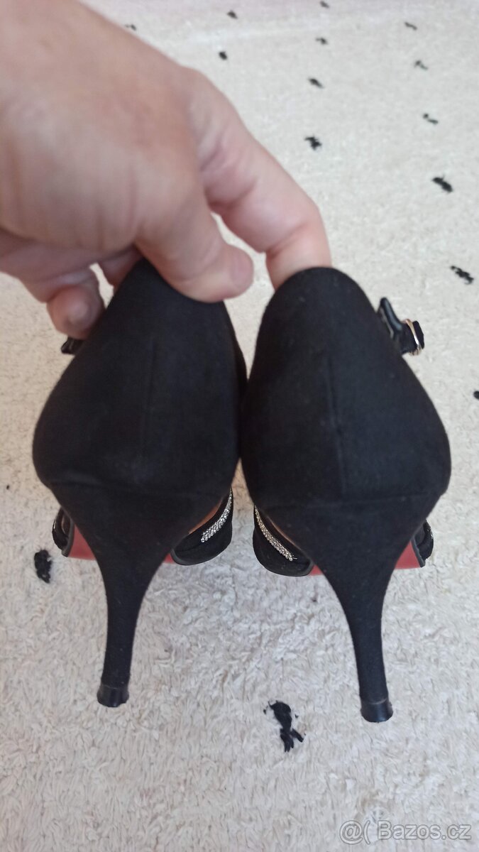 Dámské boty - lodičky společenské - vel. 40 - top stav - 9