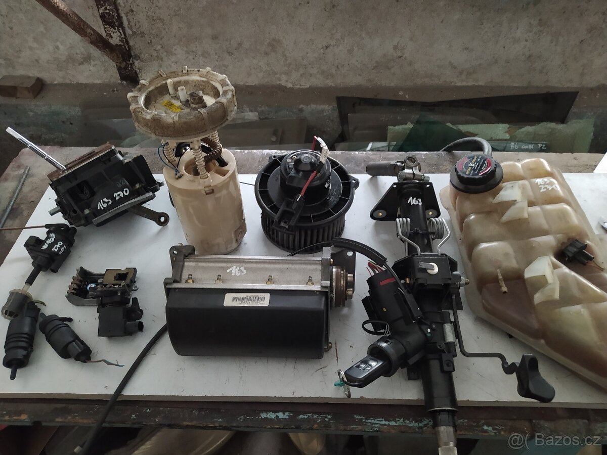 Mercedes-benz ML W163 270cdi náhradní díly - 9