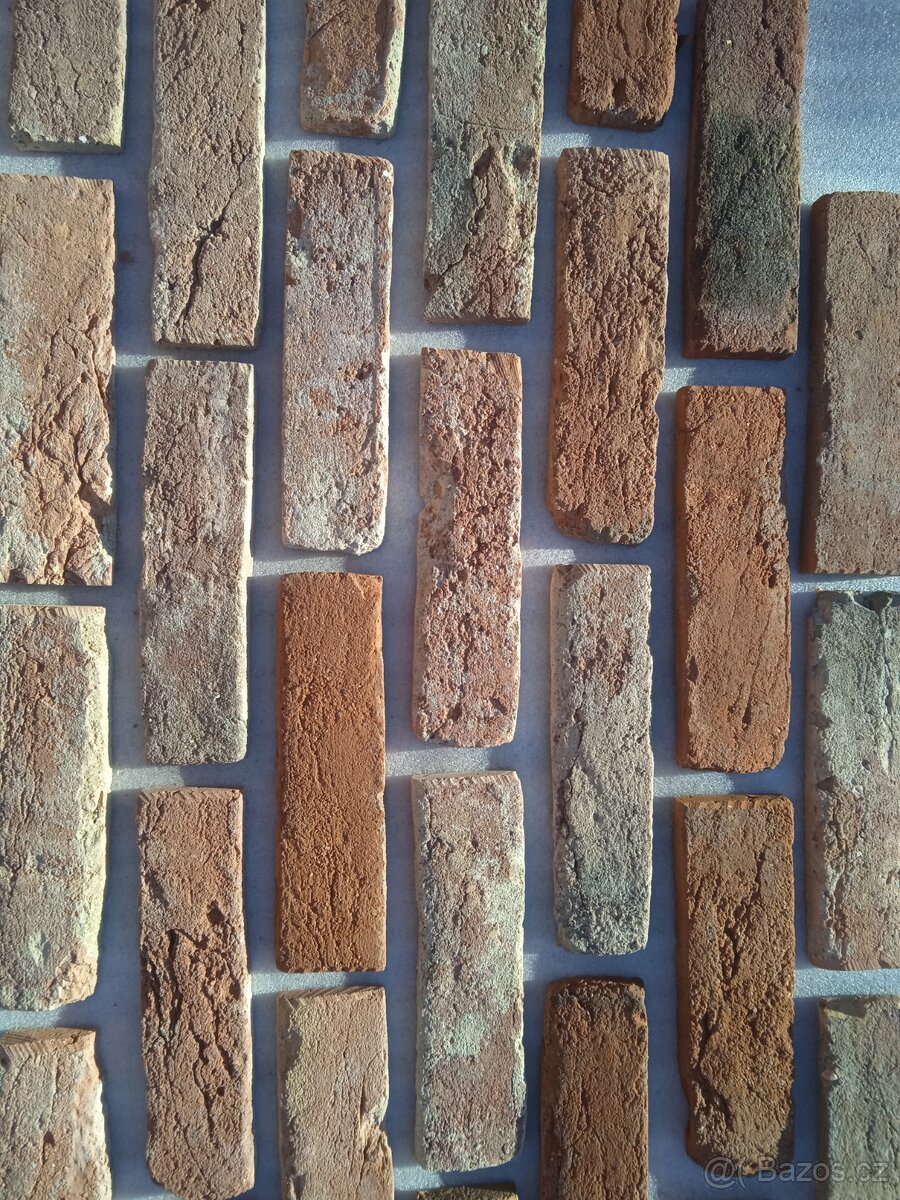 Cihlový obklad pásky z cihly líc - 9