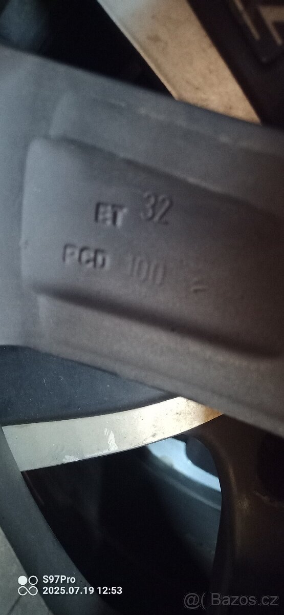 Litá kola 17" 5x100 et32 - 9