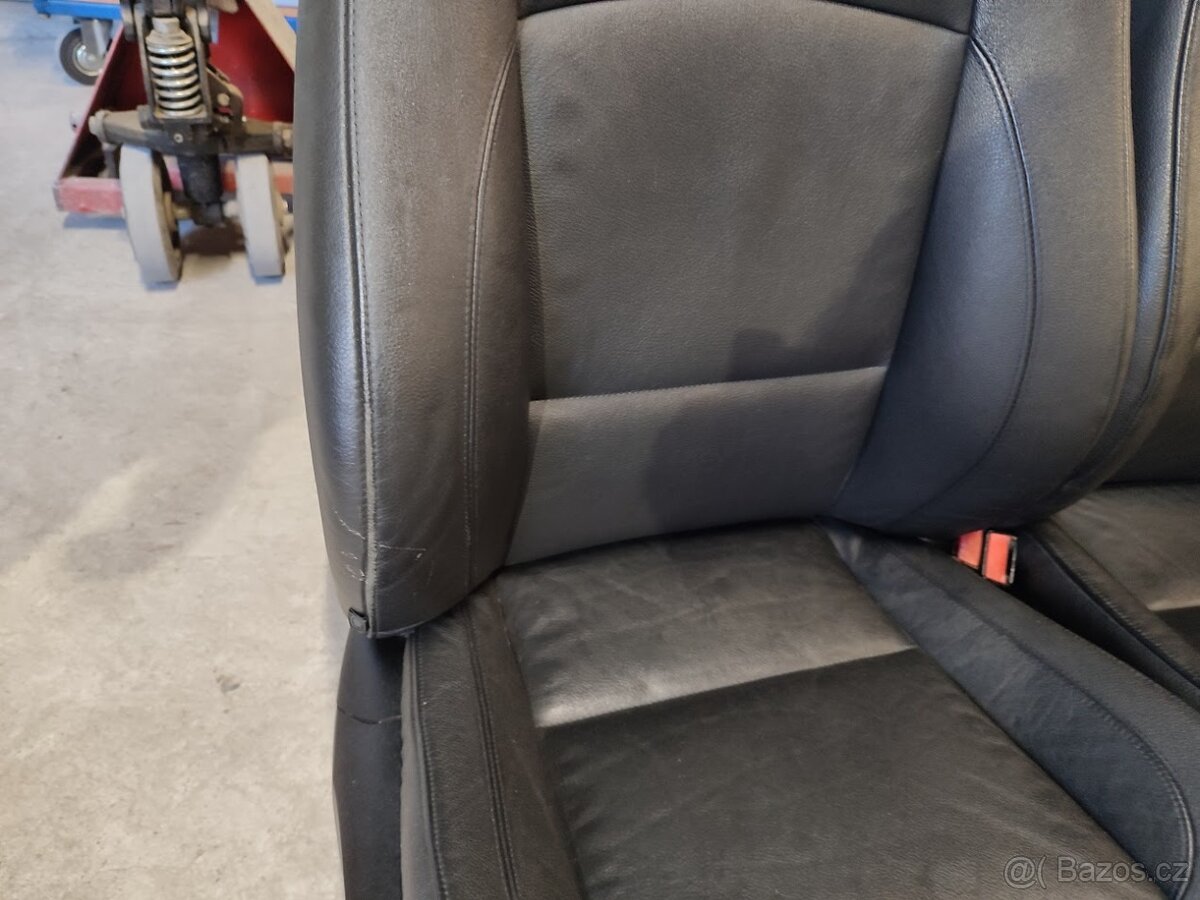 BMW E92 sport sedadla černá kůže sedačky - 9