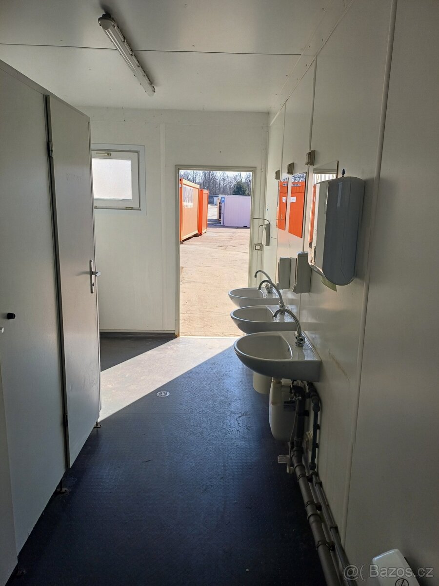 Použitá sanitární buňka WC, sanitární kontejner - 9